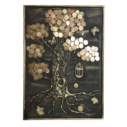 Tablou - 'Copacul cu bani', 40x30 cm