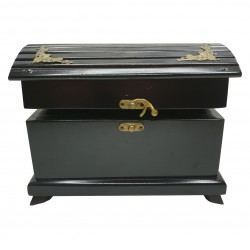Cufar vintage bijuterii, 23 cm