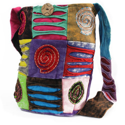 Geanta motive indiene, 30 cm
