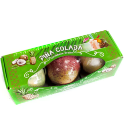 Set bombe de baie - Cocktail Pina Colada