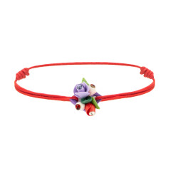 Martisor bratara handmade cu cristale Swarovski