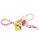 Martisor handmade brosa cu cristale Swarovski