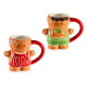 Cana "Gingerbread Man", 11 cm