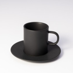 Set cesti cafea - negru mat, 90 ml
