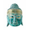 Cap Buddha, turcoaz-gold antique, 30 cm