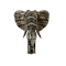 Cap elefant decor - gri/maro, 30 cm