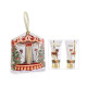 Cutie cadou "Christmas Park" - 2 produse ingrijire corp, 17 cm