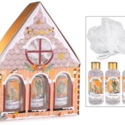 Cutie cadou "Winter Village", 4 produse ingrijire corp