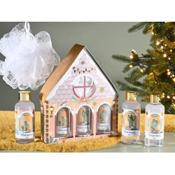Cutie cadou "Winter Village", 4 produse ingrijire corp