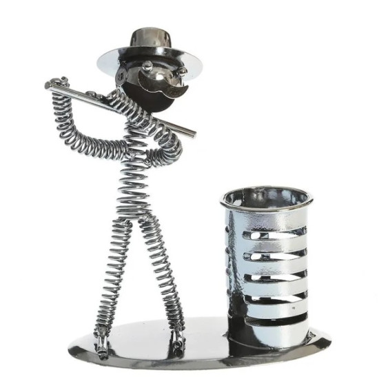 Suport birou metalic - Muzicant, 18 cm