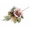Decoratiune brad Craciun - floare Anemona, 26 cm