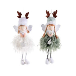 Decoratiune pentru brad ingeras, 28 cm