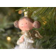 Decoratiune pentru brad ingeras, 12 cm