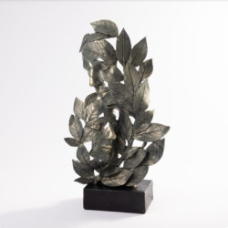 Statueta "Cuplu / frunze", 38 cm