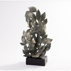 Statueta "Cuplu / frunze", 38 cm