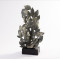 Statueta "Cuplu / frunze", 38 cm