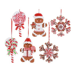 Decoratiune pentru brad "Turta dulce", 13 cm - 1 buc 