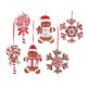 Decoratiune pentru brad "Turta dulce", 13 cm - 1 buc 