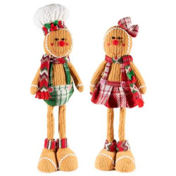 Decoratiune "Gingerbread Man", 60 cm