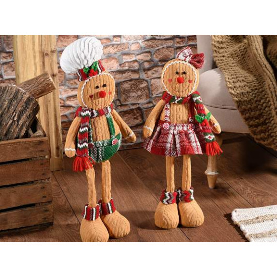 Decoratiune "Gingerbread Man", 60 cm