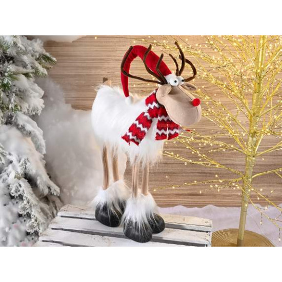 Decoratiune ren cu LED, 78 cm
