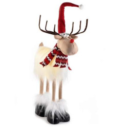 Decoratiune ren cu LED, 78 cm