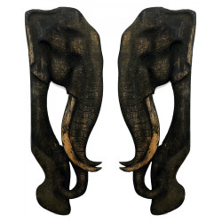 Set 2 masti elefant, 62 cm