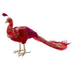 Paun decorativ, 38 cm