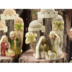 Decoratiune Craciun Scena Nasterii, 11 cm, 1 buc