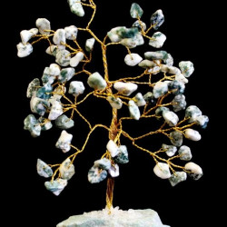 Copac pietre semipretioase - Tree Agate, 16 cm, 80 p.