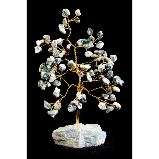 Copac pietre semipretioase - Tree Agate, 16 cm, 80 p.