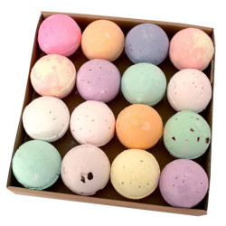 Mingi de baie parfumate - multicolore, 1 buc,180 gr.