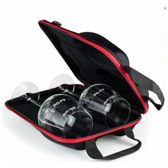 Set 2 pahare "Moods" de vin in cutie "Elegance", 38 cm