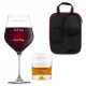 Set pahar mare vin si pahar whisky "Moods" in carcasa "Elegance", 33 cm