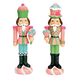 Spargator de nuci pink / green, 24 cm