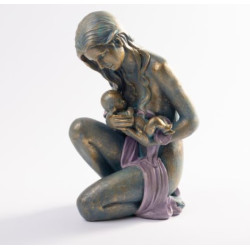 Statueta "Mama si copilul", 26 cm