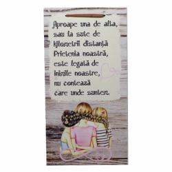 Tablou mesaj personalizat "Surori", 50 cm 
